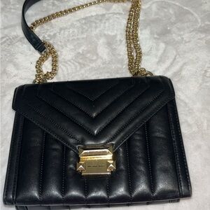 Black & Gold Michael Kors Purse